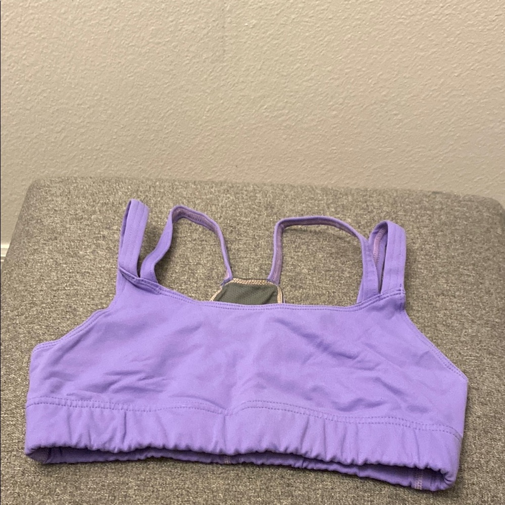 Purple Sports Bra